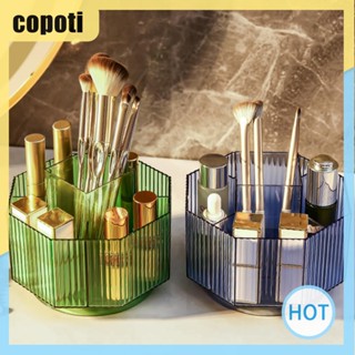 Copoti กล่องเก็บเครื่องสําอาง อายไลเนอร์ 5 กรอบ หมุนได้ 360 องศา สําหรับบ้าน