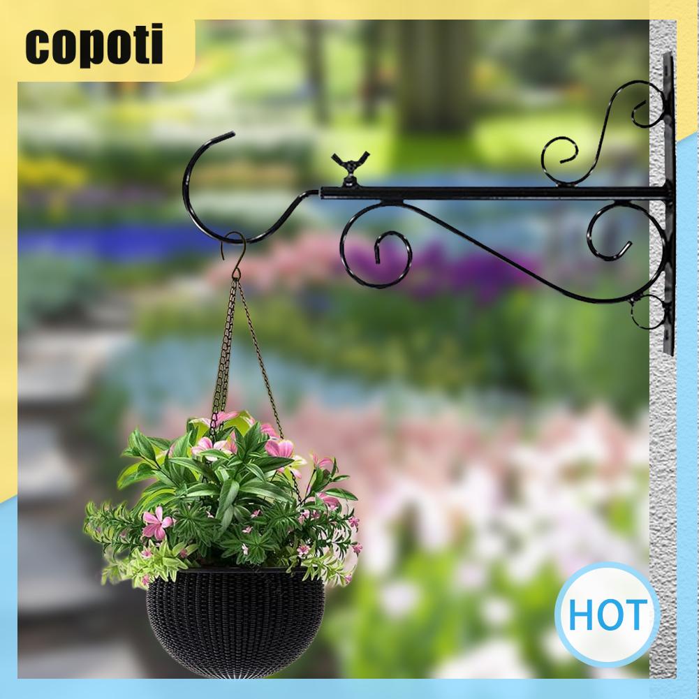 copoti-ตะกร้าเหล็กติดผนัง-ปรับได้-สําหรับตกแต่งบ้าน-สวน-ระเบียง