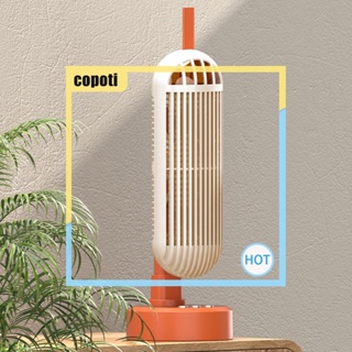 Copoti พัดลมตั้งโต๊ะ USB 3 ความเร็ว 5V 2400mAh 3 ความเร็ว เรืองแสง สําหรับบ้าน