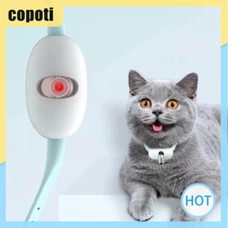 Copoti ปลอกคออินฟราเรดอัตโนมัติ แบบปรับได้ พอร์ต USB สําหรับสัตว์เลี้ยง แมว