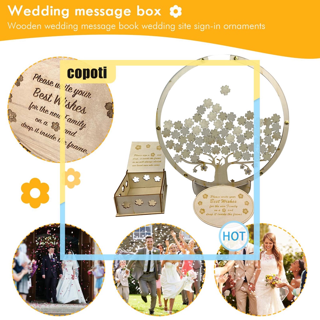 copoti-กล่องไม้ใส่ข้อความ-ลายดอกไม้-60-80-ดอก-สําหรับตกแต่งบ้าน-งานแต่งงาน-diy