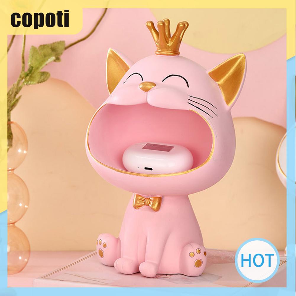 copoti-กล่องเก็บขนมหวาน-รูปแมวนําโชค-สําหรับตกแต่งบ้าน-ร้านกาแฟ