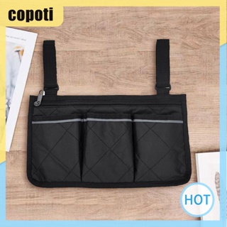 Copoti กระเป๋าใส่ของติดแขนเก้าอี้รถเข็น ประหยัดแรงงาน อุปกรณ์เสริม สําหรับบ้าน