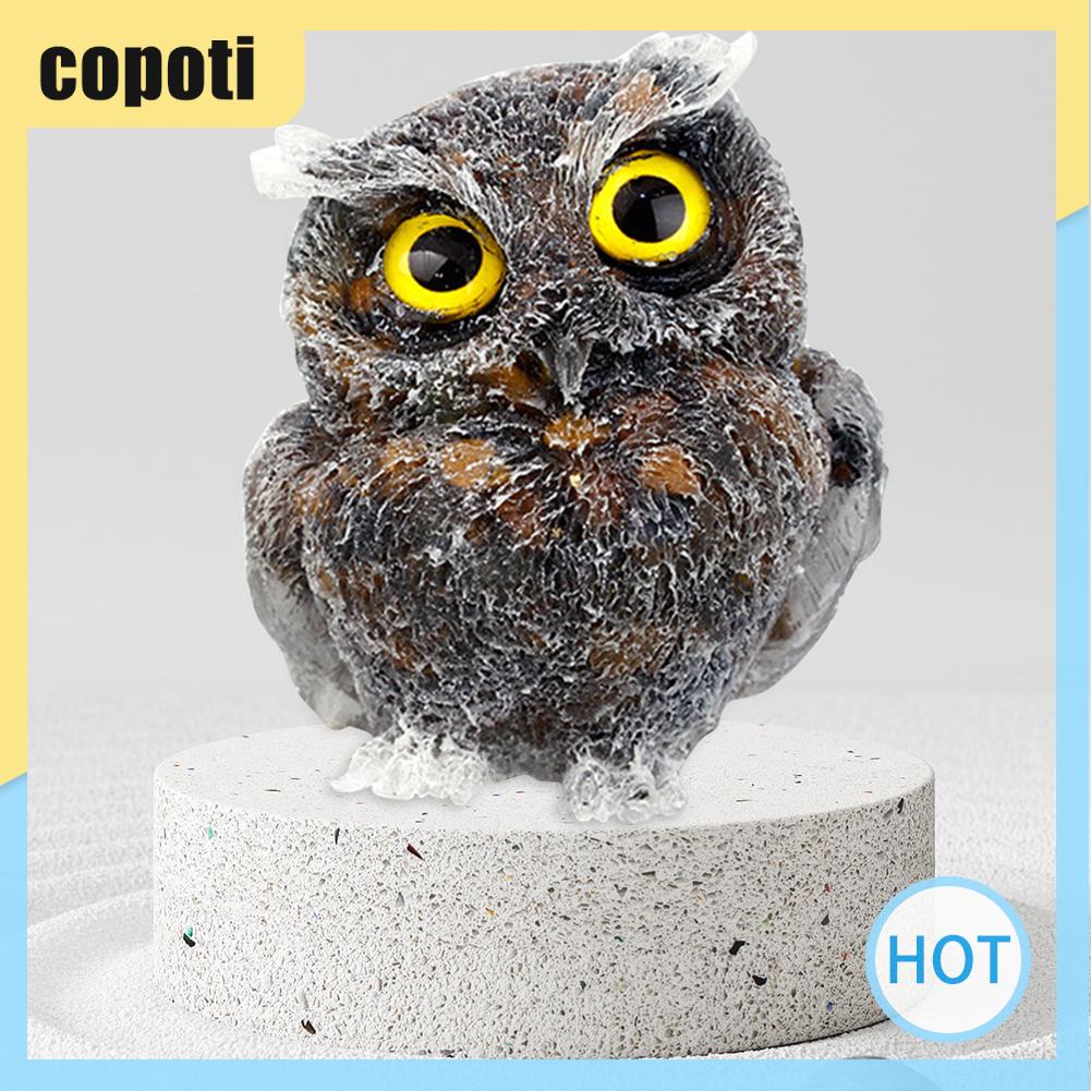 copoti-รูปปั้นนกฮูก-คริสตัล-แกะสลัก-สําหรับตกแต่งบ้าน