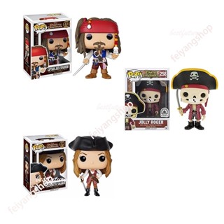 ใหม่ ฟิกเกอร์โจรสลัด Funko Pop Pirates of The Caribbean 5 Jack Sparrow Elisabeth ของเล่นสําหรับเด็ก