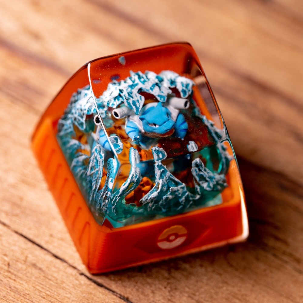 คีย ์ บอร ์ ดเชิงกล Pokémon Pokemon Resin Translucent Pokémon Keycap ...