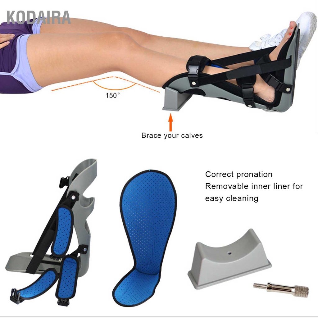 kodaira-foot-drop-orthotic-splint-ปรับได้-breathable-orthosis-fixation-เครื่องมือดูแลเท้า-สีเทา