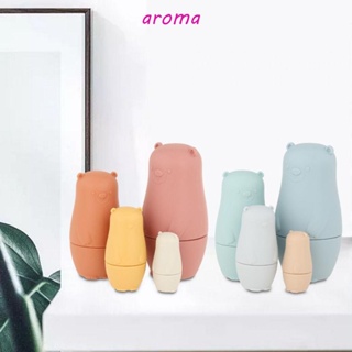 Aroma ตุ๊กตาเพนกวิน ซิลิโคน 4 ชิ้น ต่อชุด สําหรับตกแต่งบ้าน ของขวัญ 4 ชิ้น ต่อชุด