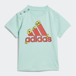 adidas ไลฟ์สไตล์ เสื้อยืดพิมพ์ลาย adidas x Classic LEGO® สำหรับเด็ก เด็ก สีเขียว II6063