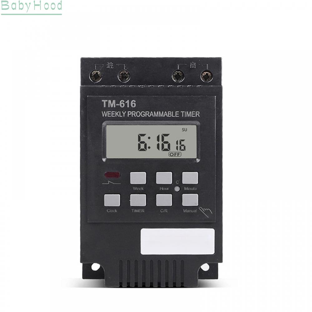 tm616-ac-220v-สวิตช์รีเลย์ตั้งเวลาดิจิทัล-lcd-ตั้งโปรแกรมได้-tm616