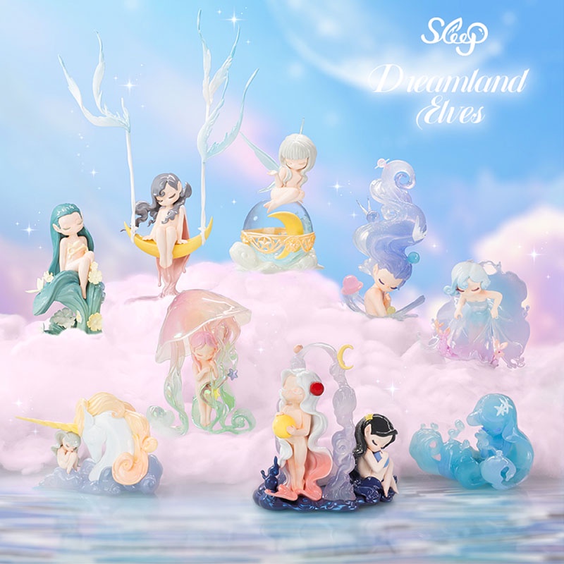 52toys SLEEP Dreamland Series กล่องสุ่ม โมเดลฟิกเกอร์ การ์ตูนน่ารัก ของ