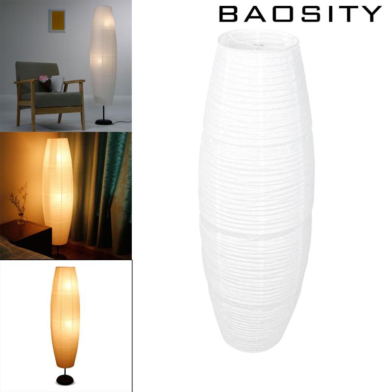 baosity-ฝาครอบโคมไฟกระดาษ-สีขาว-สําหรับพื้นร่วมสมัย