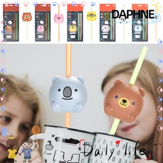 Daphne ฟางเสียงสัตว์สไตล์การศึกษาปฐมวัยเด็กของขวัญของเล่นเด็ก