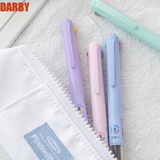 Darby ปากกาเจล 0.5 มม. 3 สี แห้งเร็ว อเนกประสงค์ สไตล์เกาหลี สําหรับวาดภาพ สํานักงาน โรงเรียน