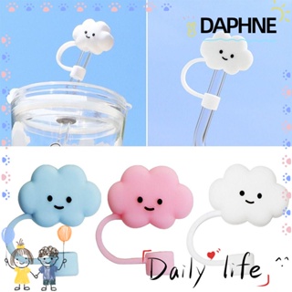 Daphne ฝาครอบหลอดดูดน้ํา ลายน่ารัก ใช้ซ้ําได้