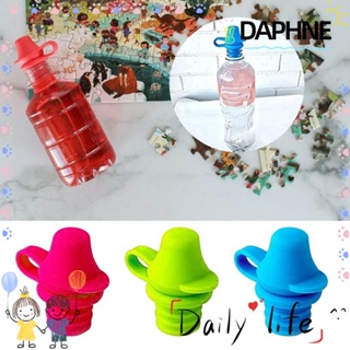 Daphne ฝาครอบขวดน้ําซิลิโคน ป้องกันการรั่วไหล หลากสี สําหรับเด็ก และผู้ใหญ่