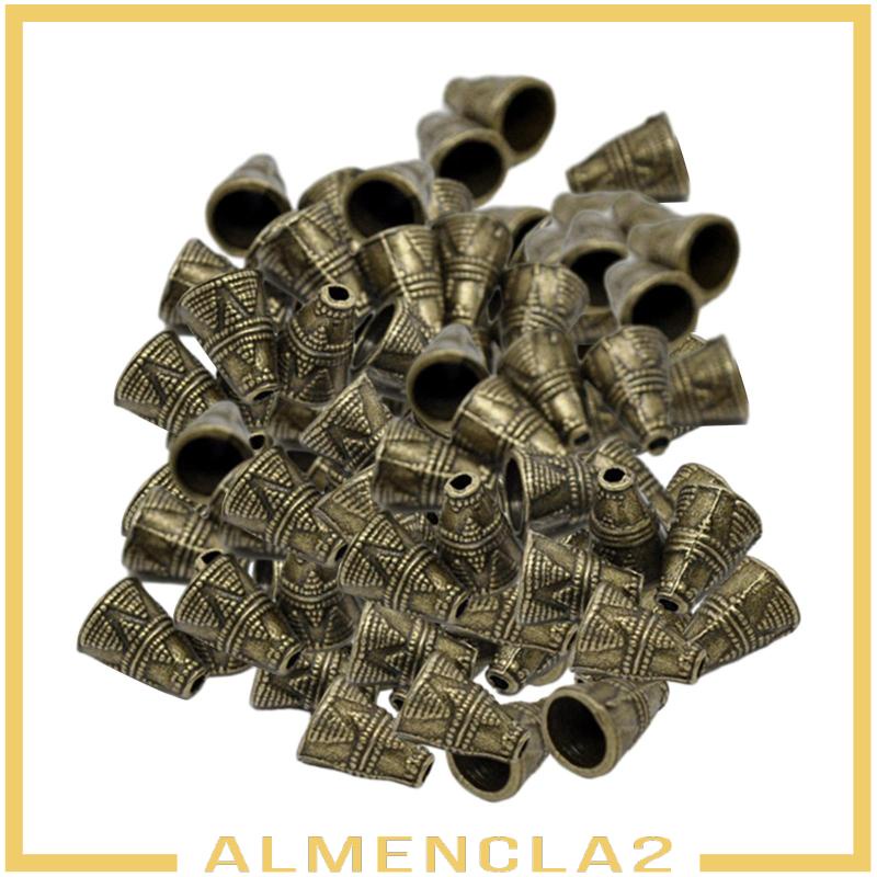 almencla2-ลูกปัดสเปเซอร์โลหะ-สไตล์ทิเบตวินเทจ-สําหรับทําเครื่องประดับ-สร้อยคอ-diy