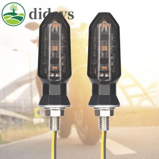 【DIDAYS Premium Products】ไฟสัญญาณ LED 12V ขนาดเล็ก ดัดแปลง อุปกรณ์เสริม สําหรับรถจักรยานยนต์ 2 ชิ้น