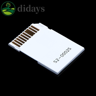 【DIDAYS Premium Products】อะแดปเตอร์การ์ดรีดเดอร์ Micro SD SDHC TF เป็น Memory Stick MS Card Pro