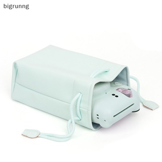 Bigrunng เคสหนัง PU กันน้ํา แบบพกพา สําหรับกล้องดิจิตอล Instax Mini 12 SG