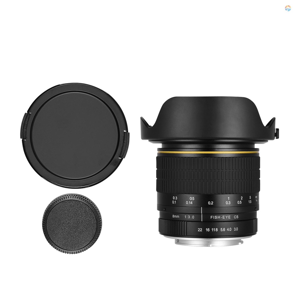 fsth-8mm-f3-0-fisheye-lens-aps-c-manual-focus-ultra-wide-angle-for-aps-c-compatible-with-camera