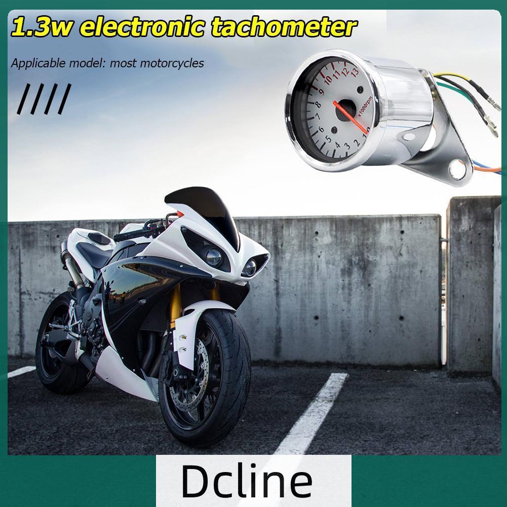 dcline-th-เครื่องวัดรอบเครื่องยนต์-0-13000-rpm-สไตล์เรโทร-สําหรับรถจักรยานยนต์