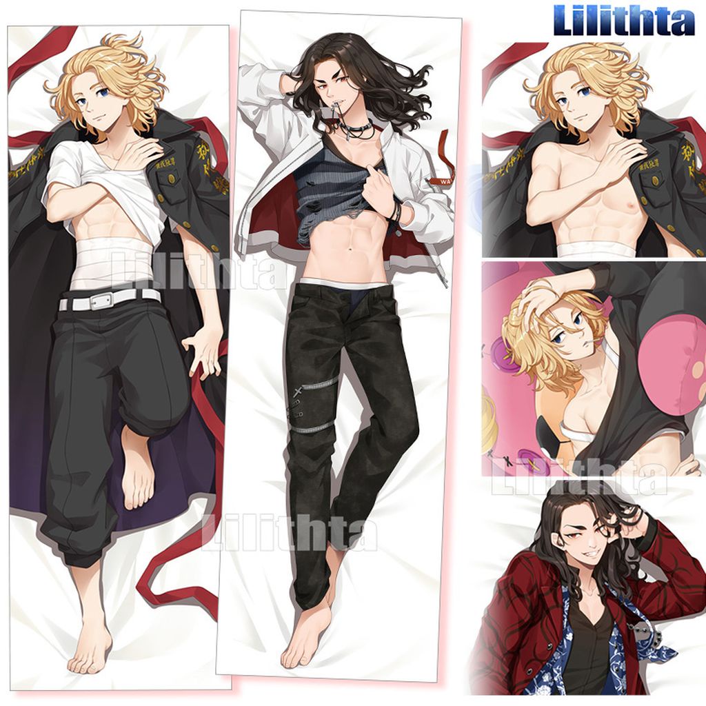 ปลอกหมอน ลายการ์ตูนอนิเมะ Tokyo Revengers Mikey Baji Keisuke Tanbi Game ...