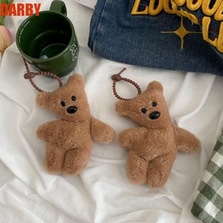 Darby พวงกุญแจ จี้ตุ๊กตาหมี ตุ๊กตายัดไส้ การ์ตูนหมีน่ารัก สไตล์เกาหลี สําหรับตกแต่งกระเป๋า