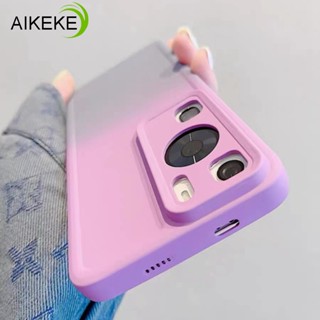 เคสโทรศัพท์มือถือ TPU แบบนิ่ม ไล่โทนสี คุณภาพสูง สําหรับ Realme C33 C35 C53 C55 Narzo 50A Prime N53 N55 4G GT Neo3 Neo5