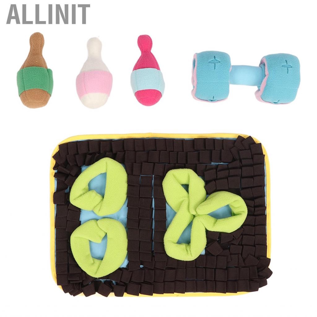 allinit-hamster-bathroom-supplies-pet-sniffing-mat-slow-3-in-1-dog-with-squeaky-bowling-ball-dumbbell-for