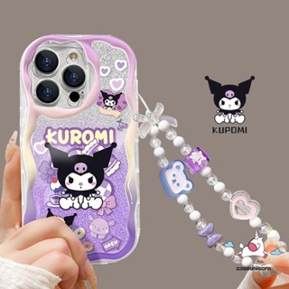 เคสโทรศัพท์มือถือ ไล่โทนสี ลาย Kuromi สีม่วง สําหรับ Oppo A57 A54 A78 A58 A16 A76 A53 A15 A12 A96 A5 A17 A55 A7 A5s A95 A17k A52 A9 A31 A74 A1k A16E A3s A16K Reno 8T 4F 5 A77s