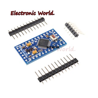 Pro Mini 328 Mini 3.3V / 8M 5V / 16M ATMEGA328 ATMEGA328P-AU 3.3V / 8MHz 5V / 16MHZ สําหรับ Arduino