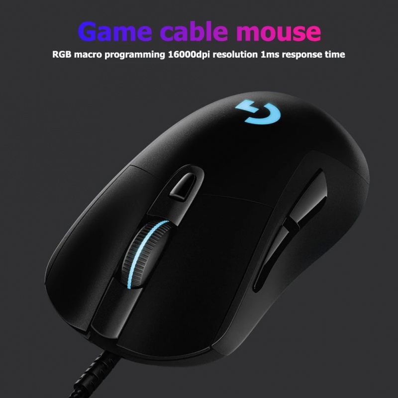 พร้อมส่ง-g403-เมาส์เกมมิ่งมีสาย-rgb-12000dpi-สําหรับเมาส์เกมมิ่ง