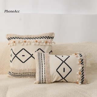 Phoneacc ปลอกหมอน ลาย Argyle ทนทาน ทําความสะอาดง่าย สไตล์โบโฮ เก๋ไก๋ สําหรับตกแต่งบ้าน ห้องนอน โซฟา