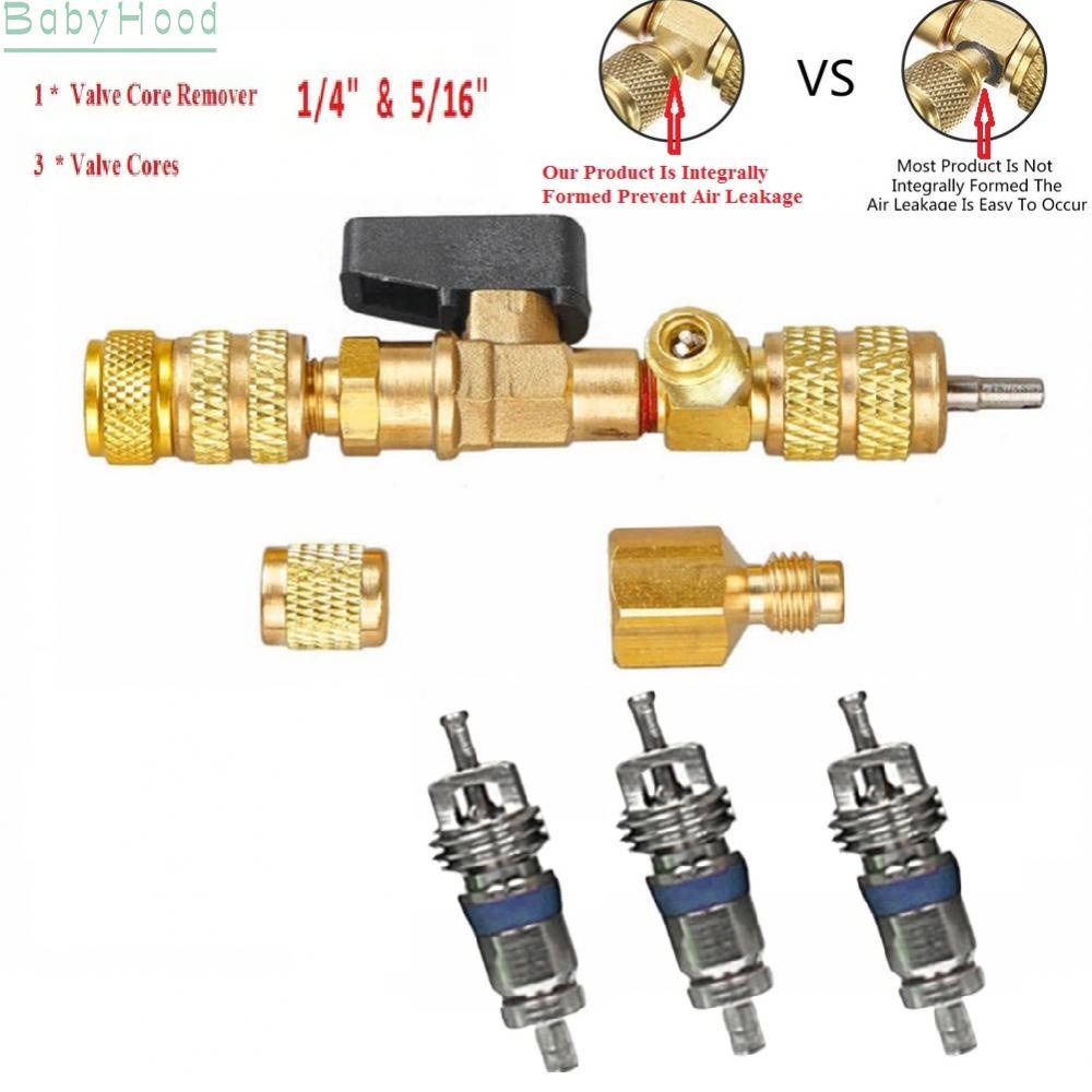 big-discounts-hvac-valve-remover-dual-size-5-16-amp-1-4-installer-w-valve-high-quality-bbhood