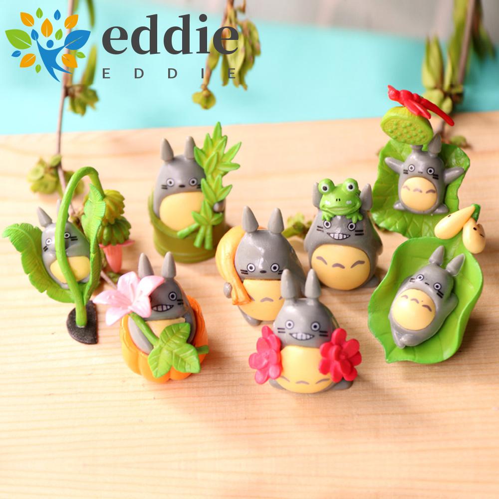 eddie-โมเดลตุ๊กตา-my-meighbor-totoro-ขนาดเล็กสําหรับตกแต่งสํานักงาน-8-ชิ้น