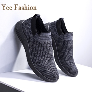 YEE Fashion  รองเท้าผ้าใบผู้ชาย รองเท้าลำลองผู้ชาย  ท้าผ้าใบแฟชั่น สไตล์เกาหลี กีฬากลางแจ้ง ทำงาน ท้าลำลอง ทันสมัย ทันสมัย Trendy รุ่นใหม่ XYD23902LI 37Z230910