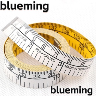 Blueming2 เทปวัด หนัง PU นิ่ม สเกลสองด้าน 1.5 ม. 60 นิ้ว ยืดหยุ่น สําหรับตัดเย็บเสื้อผ้า DIY 3 ชิ้น