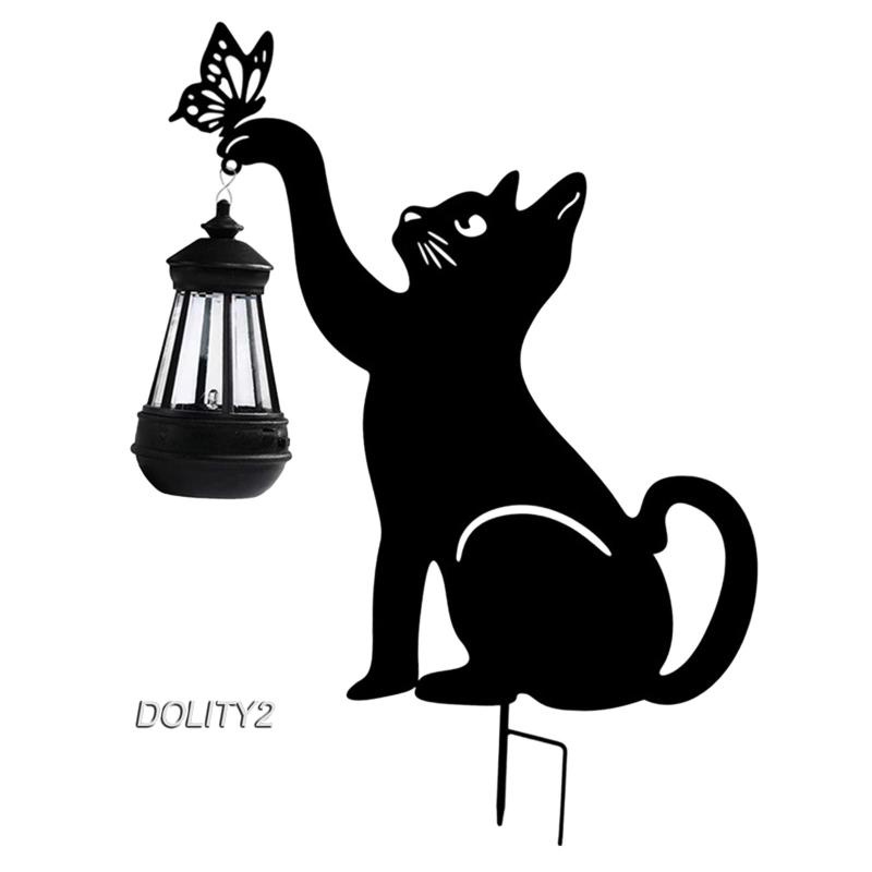 dolity2-ฟิกเกอร์โคมไฟ-รูปแมว-สีดํา-55-ซม-สําหรับสวน
