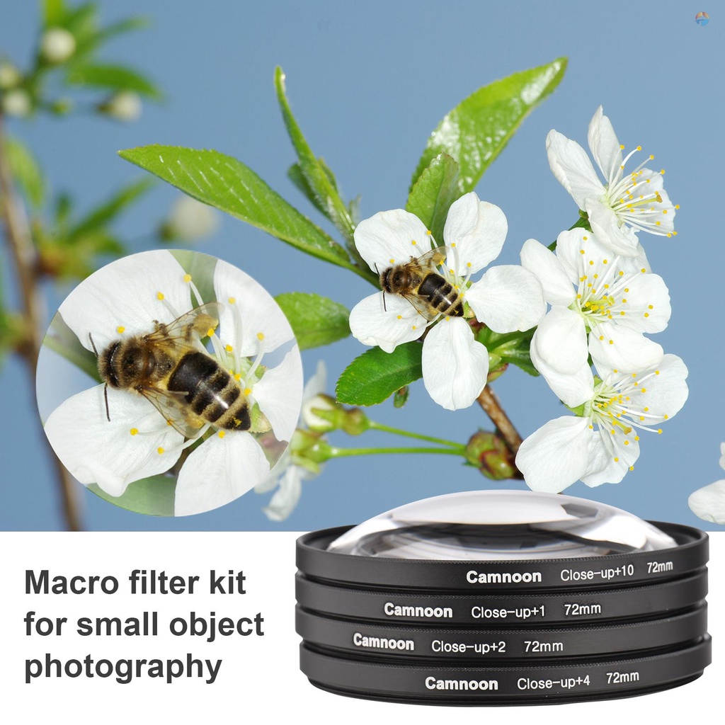 fsth-camnoon-72mm-close-up-filter-kit-4pcs-1-2-4-10-macro-filters-close-up-lens-filter-set-with-filter-pouch-cleaning-cloth-replacement-for-canon-pentax-olympus-f