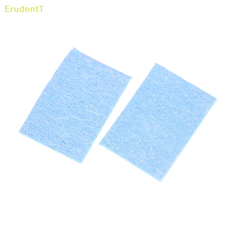 erudentt-แผ่นฟองน้ําบัดกรีเชื่อมหัวแร้ง-ขนาด-6-ซม-6-ซม-สีฟ้า-สําหรับทําความสะอาด-5-ชิ้น