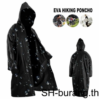 【Buran】เสื้อกันฝนผู้ใหญ่ 1/2/3 เสื้อกันฝน แบบหนา กันน้ํา มีฮู้ด เชือกยาว ซึมผ่านได้ เสื้อกันฝน เดินป่า ตกปลา