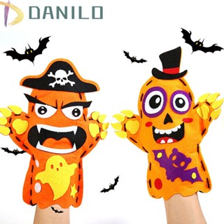 Danilo ชุดหุ่นมือ การ์ตูนฮาโลวีน DIY อุปกรณ์เสริม ของขวัญวันเกิด สําหรับเด็ก