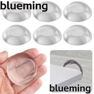 Blueming2 แผ่นซิลิโคน กันชน ใช้ซ้ําได้ มีกาวในตัว 6 ชิ้น