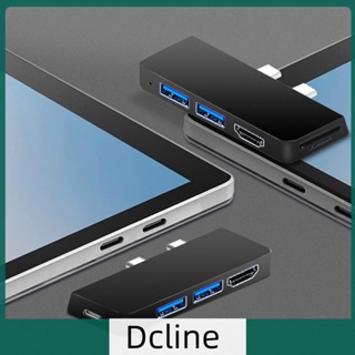 [Dcline.th] ฮับขยาย USB 3.0 6-in-1 ความเร็วสูง สําหรับ Surface Pro 8 9 X