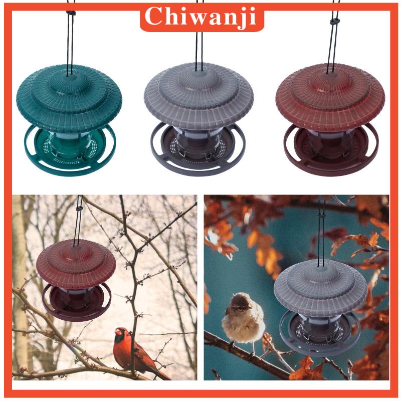 chiwanji-เครื่องให้อาหารนก-แบบใส-สําหรับสวน-กลางแจ้ง