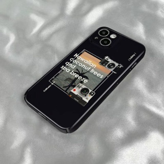 ใหม่ เคสโทรศัพท์มือถือ ฟิล์มกันรอยกล้อง ลายภูมิทัศน์ สําหรับ Apple Iphone 15 14 13pro 12 11xsmax xr 7 8p H0P2
