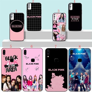 เคสโทรศัพท์มือถือนิ่ม ลายการ์ตูนอนิเมะ BlackPink สีดํา สําหรับ Vivo Y76 S Y74S Y15S Y15A T14 Y10 4g V23 Pro Y75 T1 5g H7