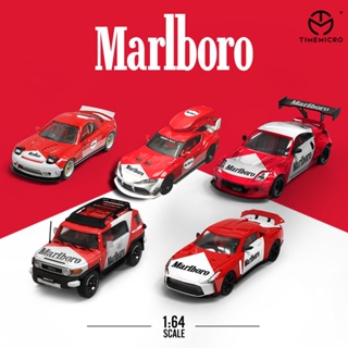 Time Micro 1: 64 Nissan GTR50 Toyota Subaru Marlboro   โมเดล รถ ของเล่นเด็กผู้ชาย ของขวัญวันเกิด ตกแต่งบ้าน