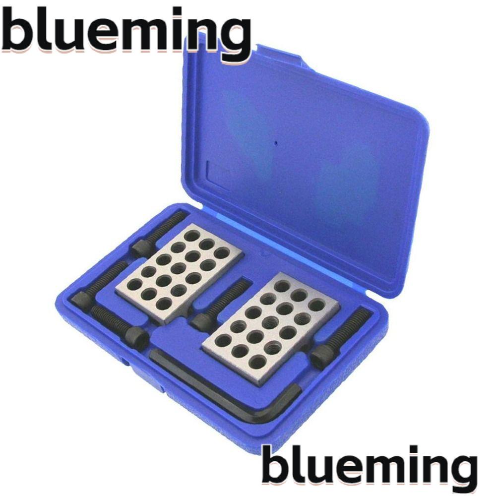 blueming2-บล็อก-1x2-x-3-นิ้ว-พร้อมเหล็กชุบแข็ง-23-รู-ความแม่นยําสูง-มิลลิ่งมิลลิ่ง